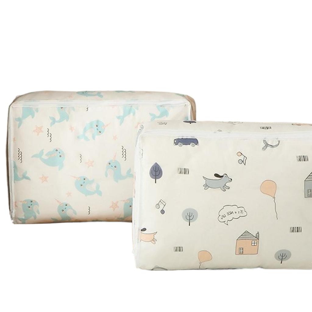 1PC Quilt Bag Household Printing Storage Bag Waterproof and Dustproof Clothing Storage Bag