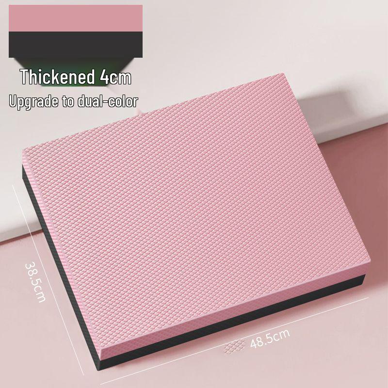 Нескользящий Йога-Коврик из ТПЭ с Высоким Отскоком, с Доской для Планки, Роликом для Пресса, Наколенниками и Налокотниками