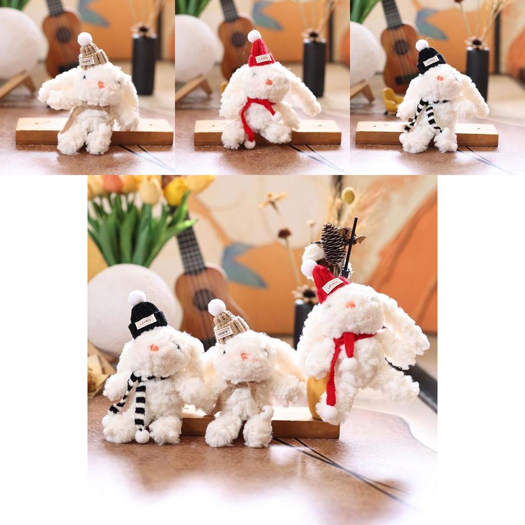 Cute Rabbit Doll Pendant With Pp Cotton Filling For Bag Decoration And Gifts