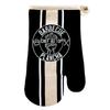 [R6598] - 'Barbecue Plancha' Kitchen Glove Black Beige (boss At the Top) - 28x14cm