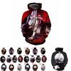 Tokyo Unisex Sweatshirt Ghoul Cosplay Sweater Capuche Sweat Hoodie Pullover