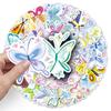 50 Фотографий Граффити Бабочка Персонализированный Креативный Расписанный Вручную Маленький Свежий Чехол для Мобильного Телефона Чемодан Наклейки Декоративные