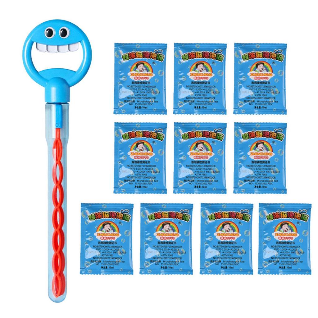 Yousheng 32-отверстия Smile Face Bubble Machine Романтический производитель пузырей с пакетами концентратов Игрушка для выдувания пузырей для детей и взрослых