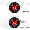 Wolfsburg Edition Logo Emblem Car Front Grill 3D Metal Sticker Body Rear Trunk Badge For Golf MK3 MK4 MK5 Passat Jetta Polo