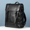 Натуральная кожа Повседневный модный верхний слой коровьей кожи рюкзак большой емкости мужской деловой дорожная сумка