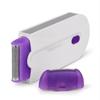Electric Blue Light Induction Hair Removal Shaver for Women