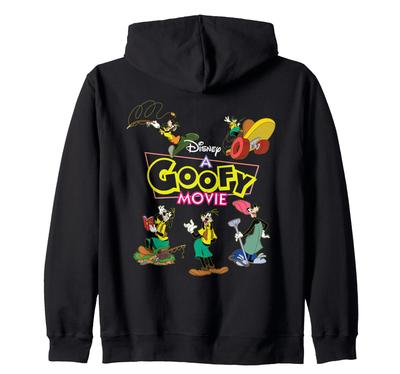 Disney Фильм про Гуфи 30-летие Худи на молнии «Забавные моменты Гуфи»