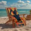 Custom Name Ultra-Soft Beach Towel with boxing Theme,Ideal for Pool - Camping, Diving - Perfect Travel Essential, Vibrant Beach Towel.