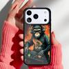 Смешная думающая обезьяна в наушниках Чехол для телефона для iPhone 17 16 15 14 13 Pro Max Задняя крышка для 12 11 Pro Coque