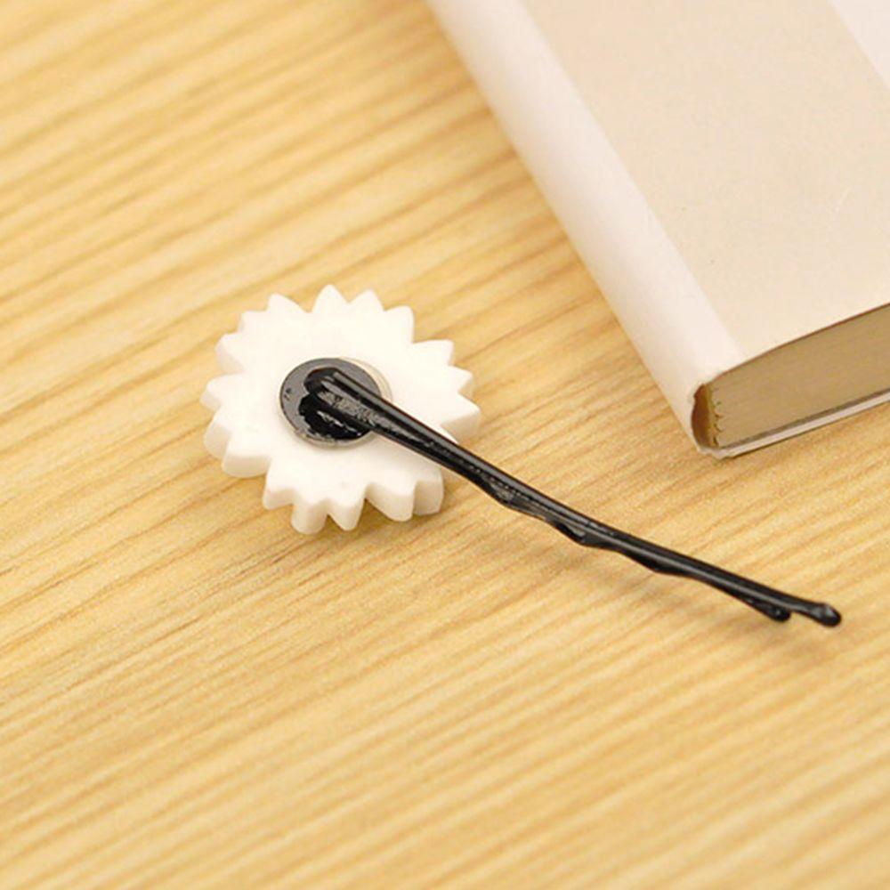 Sweet Fashion Girls Women Acrylic Flower Hairpins Hair Clips Flower Clip Barrettes