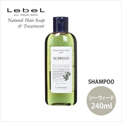 Natural Hair Soap with SEAWEED Шампунь для поврежденных волос с морскими водорослями, 240 мл