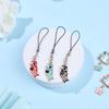 Hang Rope Bag Accessories Cat Mini Phone Case Pendant Cute Flower