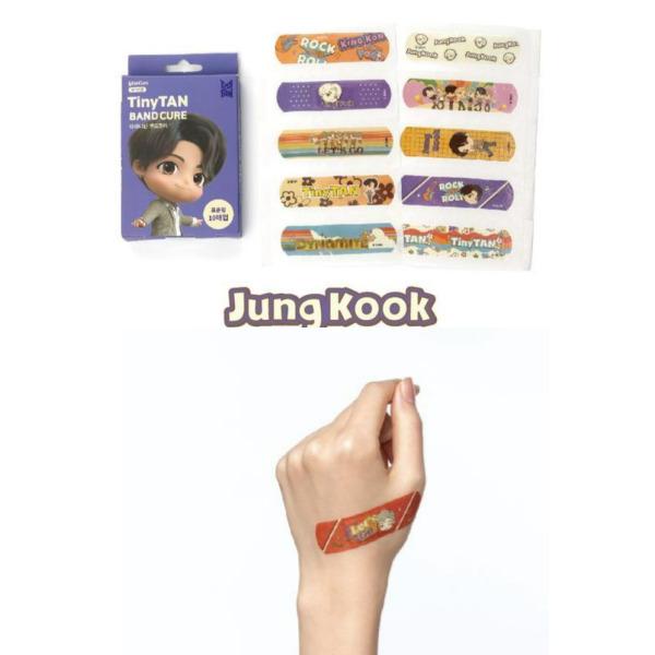 BTS-TinyTAN Disposable Bands 10pcs Pack_Dynamite 7-Type Set