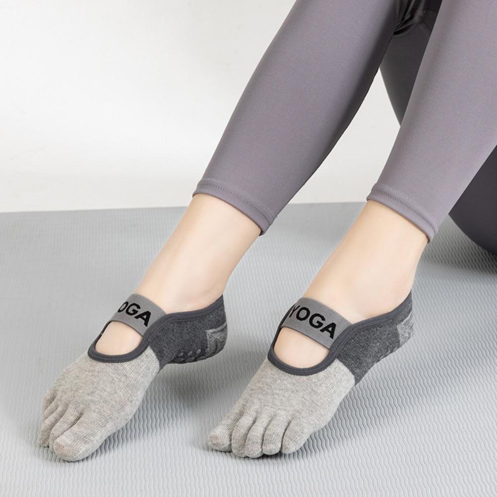 Cotton Pilates Socks Anti-slip Sports Socks New Yoga Socks  Ladies