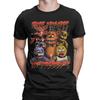 Мужская Женская Футболка FNAF Медведь 100% Хлопок Новое Поступление Футболки Одежда Комплекты