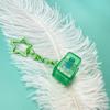 Новый DIY Брелок-клавиатура Fidget Брелок для ключей Кнопка с подсветкой Игрушка-кликер Для скоротания времени Колпачок клавиши Сжимаемая игрушка