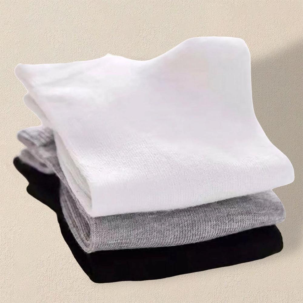 10 пар мужских носков-лодочек, деловые спортивные носки с впитыванием пота для взрослых, лето-осень, однотонные, не скатывающиеся, универсальные носки до щиколотки