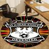 Круглый ковер Go Ahead Eagles, Коврик для помещений/улицы, для пикника, игровой комнаты, спальни, офиса, гостиной, ковер для декора дома, подарок на день рождения