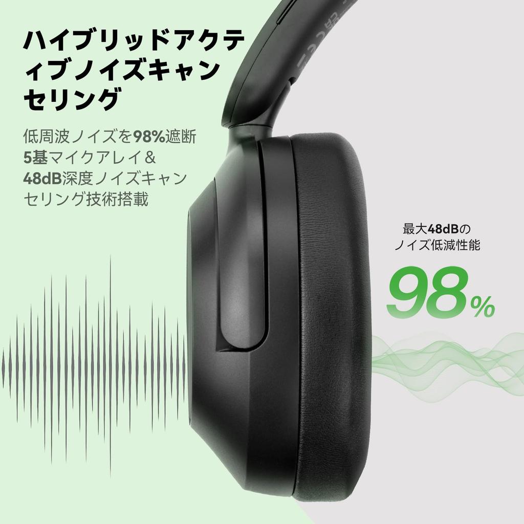 OneOdio Focus A6 Беспроводные Гибридные Шумоподавляющие Bluetooth До 75 часов музыки Выделенный Окружающий Звук Bluetooth Микрофон Наушники, Шумоподавление, 6.0,