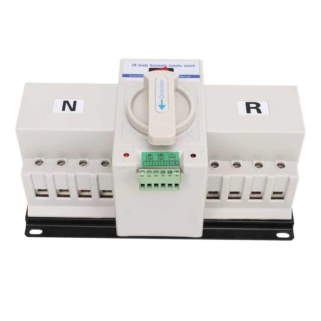 4P Двойное питание Автоматический переключатель 63A Автоматический выключатель Перекидной переключатель Пожарный тип