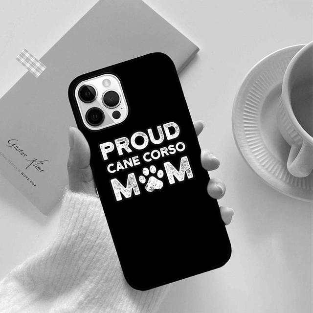 Чехол для телефона с цитатами о Кане-корсо Мастиф Для For iPhone 17 Air 16 15 11 12 13 14 Pro Max Plus coque