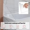 2 шт. Новые акриловые брызговики для душа, водонепроницаемые прозрачные бортики для ванны, износостойкие угловые накладки для ванны для ванной комнаты