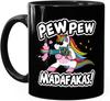 Немецкая керамическая кофейная кружка с меткой Единорог Единорог Tasse Pew Madafakas
