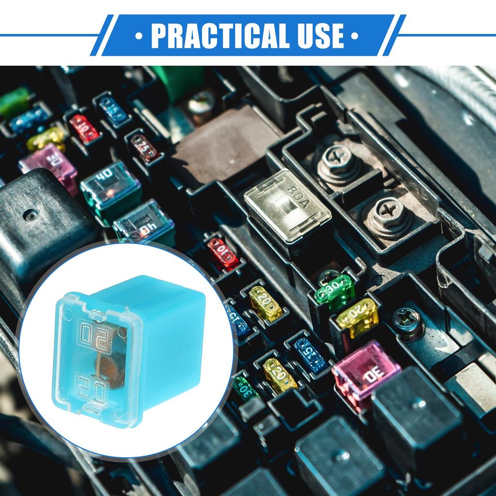 A ABSOPRO Mini Box Fuse 20A Universal for Pickup Truck