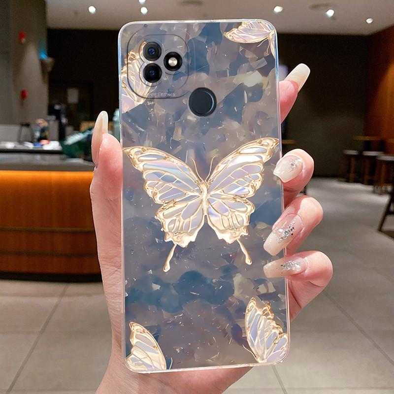 Для ITEL Vision1 Plus P36 Pro Чехол Прозрачный Роскошный Модный Бабочки Цветы Мягкий ТПУ Чехол Для ITEL Vision 1 Plus itelP36 Корпус