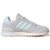 adidas Neo Run 80-е Удобная ткань Кожа Нескользящие Износостойкие Низкие Кроссовки для бега Женские кроссовки Серо-синие GV7301