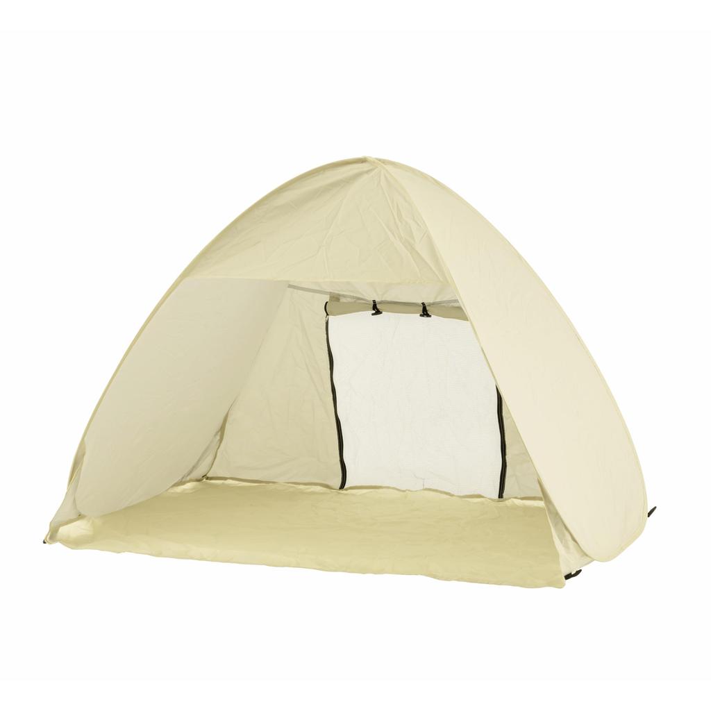 Takeda Corporation Quick Shade 140 UV Protection 140 x 100 x 100 for and Outdoor Use QES24-140UVBR, cm, Beige, Tents, Camping,