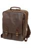 Koshibu Canvas Bag Backpack for Men Lightweight Made In Japan Plenty of Space Pockets PC Storage Persimmon Dyed Cube Backpack Multi-functional