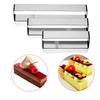 Rectangle Bakeware Stainless Steel Baking Cake Mousse Mold Cookie Cutters