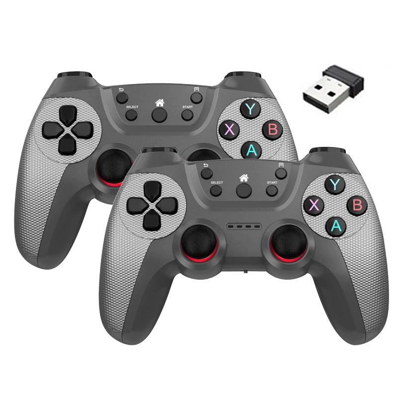 New Design Hot Selling Dual 2.4G Wireless Game Joysticks Video Game Controllers Support PC TV Games for Home/friend Party