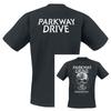 Посадка Parkway Drive Графическая Хлопковая Футболка Группы Унисекс Летняя С Коротким Рукавом Модный Бренд Футболка Роскошная Повседневная Винтаж