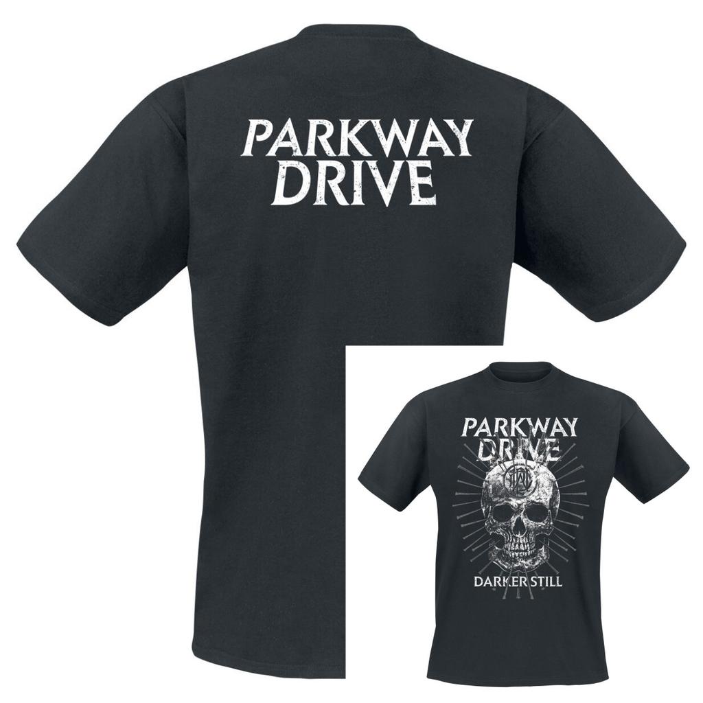 Посадка Parkway Drive Графическая Хлопковая Футболка Группы Унисекс Летняя С Коротким Рукавом Модный Бренд Футболка Роскошная Повседневная Винтаж
