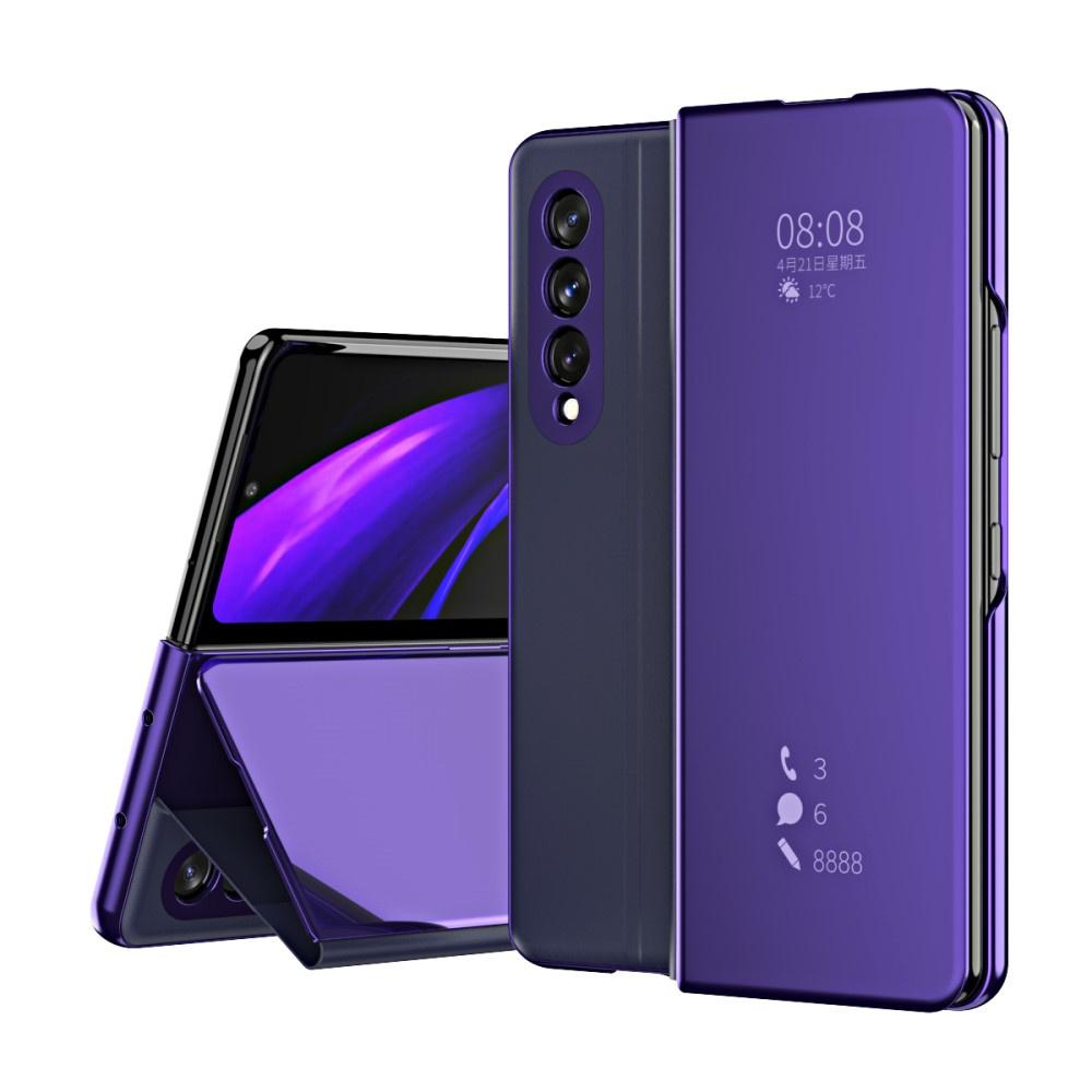 Samsung Galaxy Z Fold3 5G Clear View Case, Purple