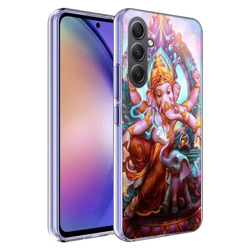 Ganesh lord Case For Phone Samsung Galaxy A12 A22 A32 A52 A52S A13 A23 A33 A53 A14 A24 A34 A54 5G A73 A42 A9 A8 A7 A6 Plus Cover