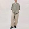 Fear of God Essentials Футболка с V-образным вырезом Весна-Лето 2024 Хизер Серый Мужская 125SU244211F