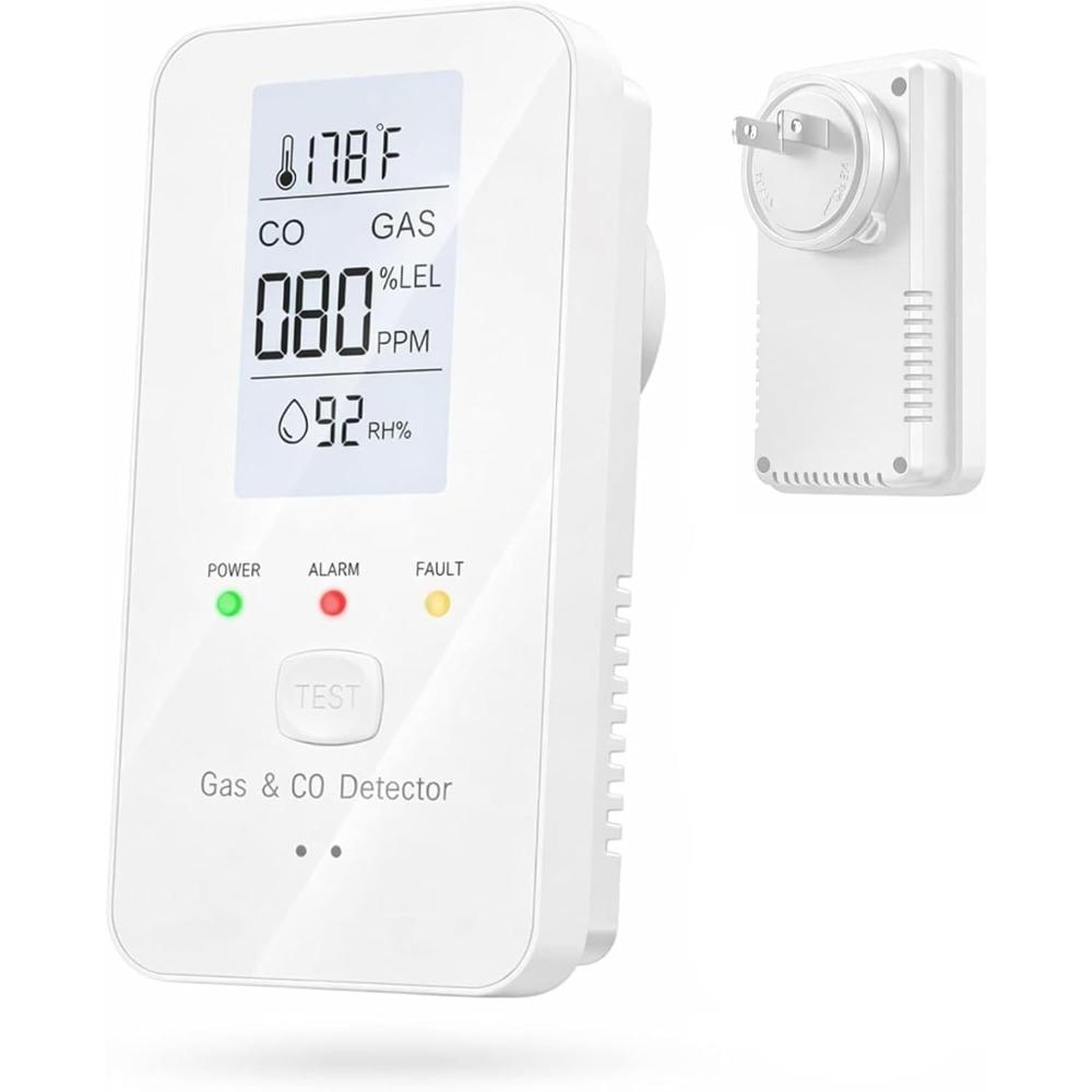 4-in-1 detector, equipped with a high-definition screen, real-time display, suitable for homes, apartments, hotels, and RVs