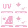 Зонт складной Sanrio Cinnamoroll для защиты от солнца и УФ-лучей, светоблокирующий, номер товара 298271 (САНРИО) Дождь, 100% полиэстер, (Более 99,9%), (Над