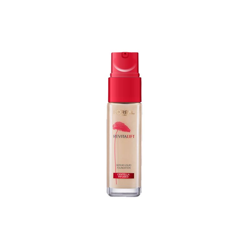 Loreal Paris и тональный крем для коррекции тона кожи LOreal Омолаживающий подтягивающий укрепляющий эссенция центеллы азиатской тональный крем-120