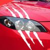 Креативная наклейка на фару автомобиля: Декоративные наклейки «Когти» для капота и бровей