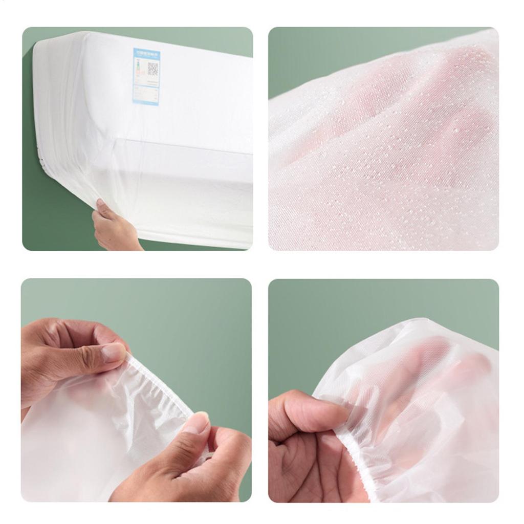 Чехол для внутреннего блока кондиционера Всеобъемлющий настенный пылезащитный чехол для кондиционера Износостойкий защитный чехол Кондиционер