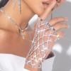 Кольцо с подвеской на палец, сетчатый браслет, ювелирные изделия Femme для женщин, ручные новые модные роскошные браслеты 2022, дизайнерские оптовые продажи