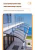 Rainproof Sunshade Awning with Gutter for Balcony or Door