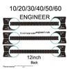 Aluminum Alloy Triangular Ruler with Laser Engraved Inch/Cm Scales for Architectural Drafting and Design