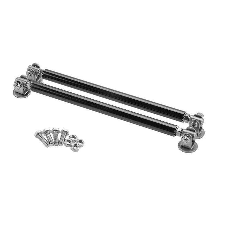 1 пара универсальных автомобильных сплиттеров, гоночных регулируемых передних и задних бамперов, комплект тяговых штанг 75/100/150/200 мм