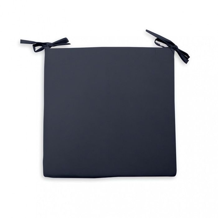 Chair Cover 40x40 Cm ALIX Blue Denim, by Soleil D'ocre