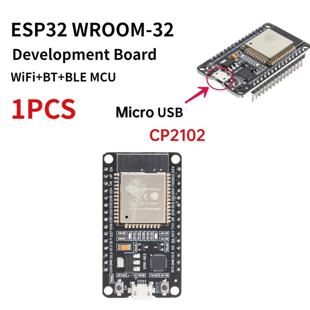 Плата разработки ESP32 -32 TYPE-C CH340C/ USB CP2102 WiFi+Bluetooth Сверхнизкое энергопотребление Двухъядерный беспроводной модуль